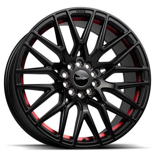 Venom Venom 40 Satin Black With Red Line - Part Number VEN4018855114120+35B-B17 Venom Venom 40 Satin Black With Red Line Photo