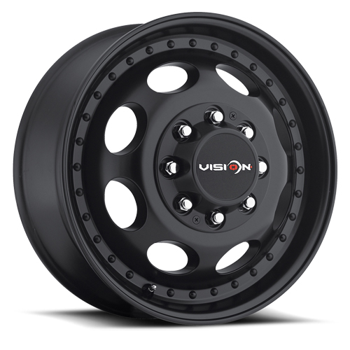 Vision Offroad Hauler 181Z Black Dually Front - Part Number 181Z9681MBF125NR Vision Offroad Hauler 181Z Black Dually Front Photo