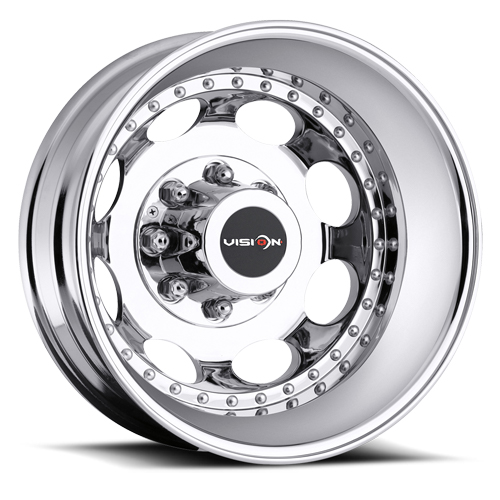 Vision Offroad Hauler 181Z Chrome Dually Rear - Part Number 181Z6670CR Vision Offroad Hauler 181Z Chrome Dually Rear Photo