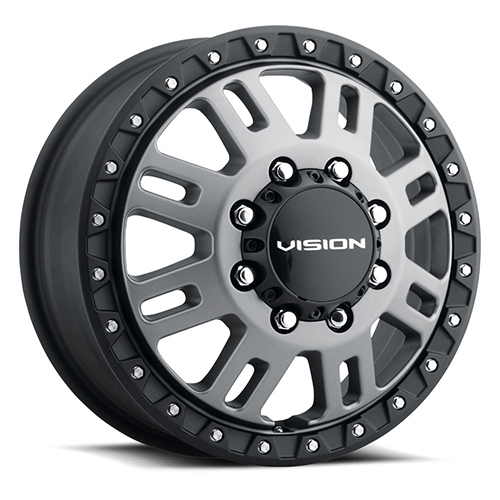 Vision Offroad Manx 2 Satin Gray Dually Front - Part Number 408-6670SGBLF Vision Offroad Manx 2 Satin Gray Dually Front Photo