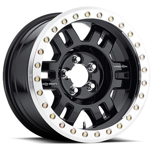 Vision Offroad Manx 398 Gloss Black - Part Number 398BLZ7870BMR-15 Vision Offroad Manx 398 Gloss Black Photo