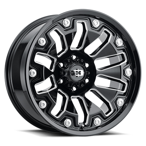 Vision Offroad Armor 362 Milled W/ Black Bolts - Part Number 362-20050GBMSB-25 Vision Offroad Armor 362 Milled W/ Black Bolts Photo