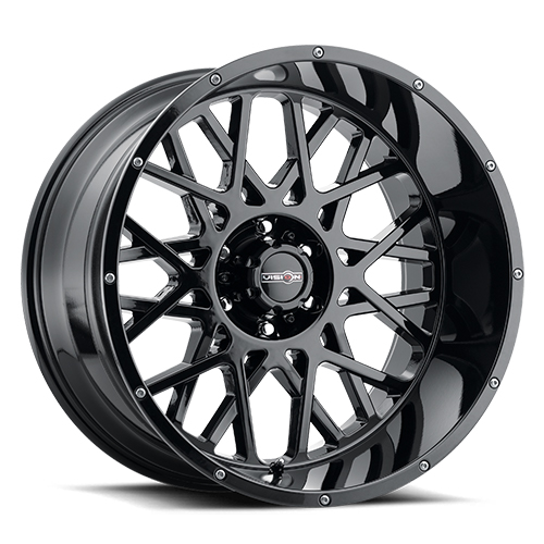 Vision Offroad Rocker 412 Black - Part Number 412-8987GB12 Vision Offroad Rocker 412 Black Photo