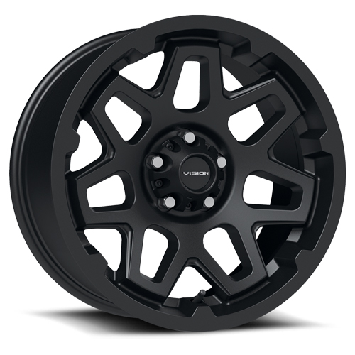 Vision Offroad Se7en 416 Satin Black - Part Number 416VT7765SB0 Vision Offroad Se7en 416 Satin Black Photo