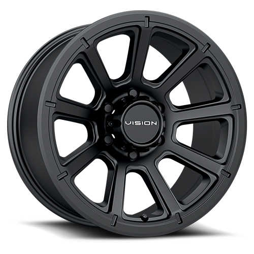 Vision Turbine 353 Matte Black - Part Number 353-7870MB18 Vision Turbine 353 Matte Black Photo