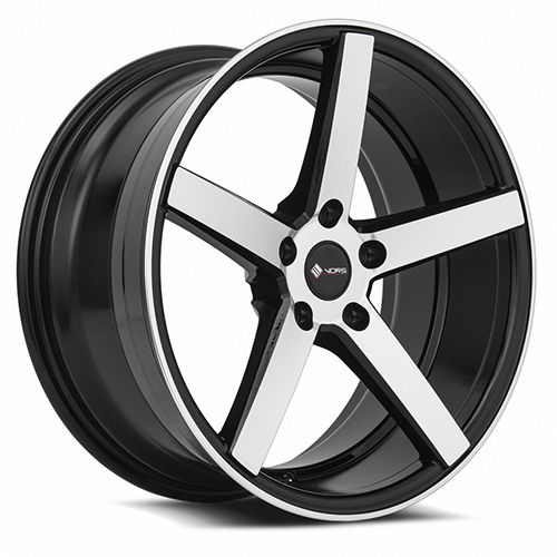Vors TR5 Black W/ Machined Face - Part Number TR05208551435BKF-510 Vors TR5 Black W/ Machined Face Photo