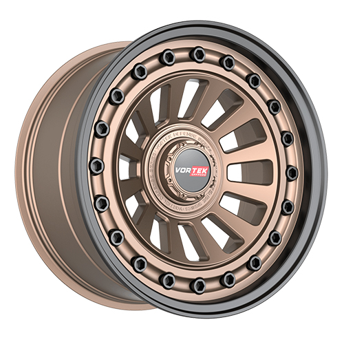 Vortek Offroad Defense VRD-702 Matte Bronze W/ Black Bolts & Lip - Part Number 7021895312MZBL Vortek Offroad Defense VRD-702 Matte Bronze W/ Black Bolts & Lip Photo