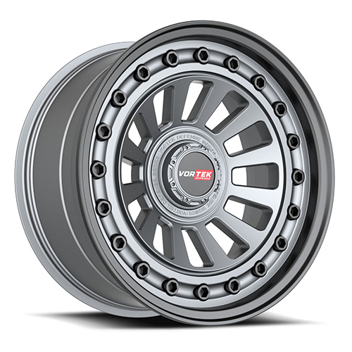 Vortek Offroad Defense VRD-702 Matte Gunmetal W/ Black Bolts & Lip - Part Number 702209557-12MGMBB Vortek Offroad Defense VRD-702 Matte Gunmetal W/ Black Bolts & Lip Photo