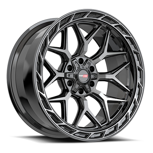 Vortek Offroad Precision VRP-504 Black Diamond Cut W/ Dark Tint - Part Number 504209440BDCDT Vortek Offroad Precision VRP-504 Black Diamond Cut W/ Dark Tint Photo