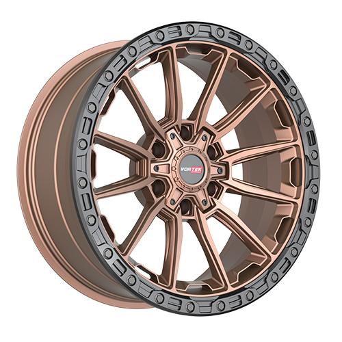Vortek Offroad Titan VRT-601 Matte Bronze W/ Black Bead Ring - Part Number 6011895712MBR Vortek Offroad Titan VRT-601 Matte Bronze W/ Black Bead Ring Photo