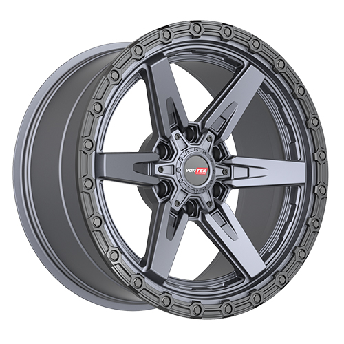 Vortek Offroad Titan VRT-602 Matte Titanium W/ Black Bead Ring - Part Number 6022095712MTB Vortek Offroad Titan VRT-602 Matte Titanium W/ Black Bead Ring Photo