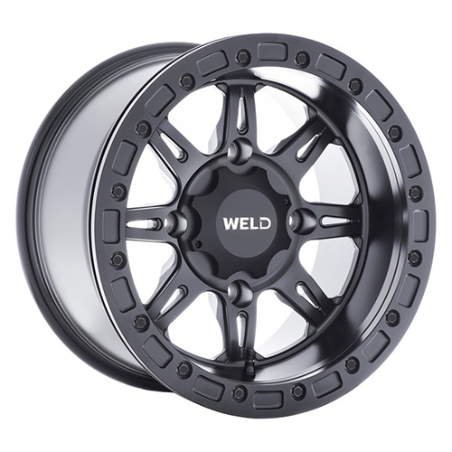 Weld Off-Road Cheyenne U510 Satin Black - Part Number U510B8043400 Weld Off-Road Cheyenne U510 Satin Black Photo