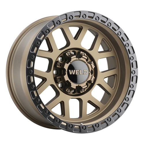 Weld Off-Road Cinch W115 Satin Bronze W/ Satin Black Lip - Part Number W11500018601 Weld Off-Road Cinch W115 Satin Bronze W/ Satin Black Lip Photo