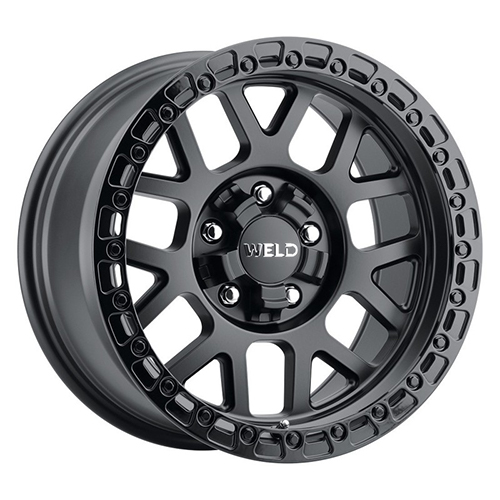 Weld Off-Road Cinch W104 Satin Black - Part Number W10470098450 Weld Off-Road Cinch W104 Satin Black Photo