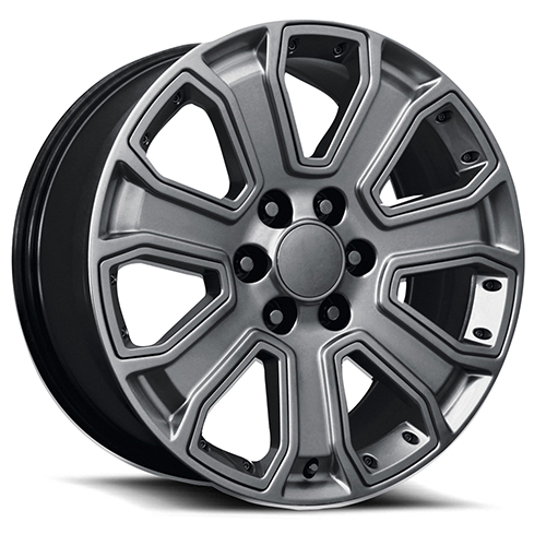 Wheel Replicas Denali V1181 Hyper Silver - Part Number V1181-2295831HS Wheel Replicas Denali V1181 Hyper Silver Photo