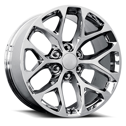 Wheel Replicas Sierra Snowflake V1182 Chrome - Part Number V1182-2615818C Wheel Replicas Sierra Snowflake V1182 Chrome Photo