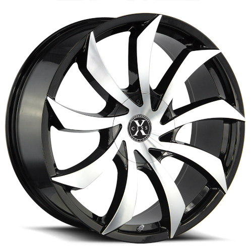 Xcess X01 Gloss Black Machined - Part Number X01260730GBM Xcess X01 Gloss Black Machined Photo