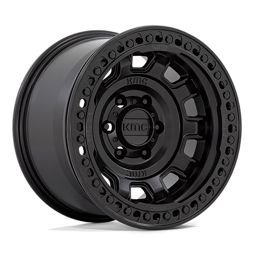 KMC KM236 Satin Black True Beadlock - Part Number KM23679080738N KMC KM236 Satin Black True Beadlock Photo