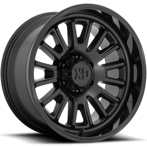 XD Series XD864 Rover Satin Black W/ Gloss Black Lip - Part Number XD86429085700 XD Series XD864 Rover Satin Black W/ Gloss Black Lip Photo