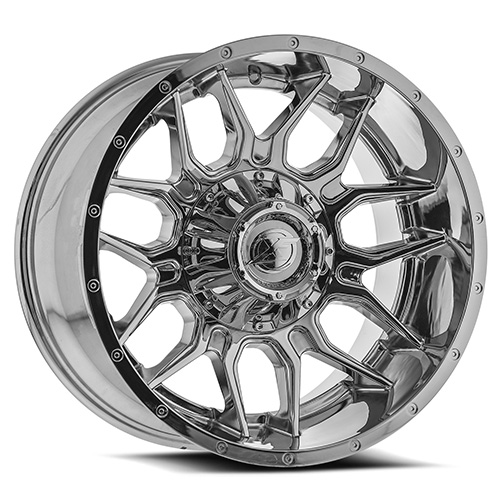 XF Offroad XF-222 Chrome - Part Number XF-222201281651170-44C XF Offroad XF-222 Chrome Photo