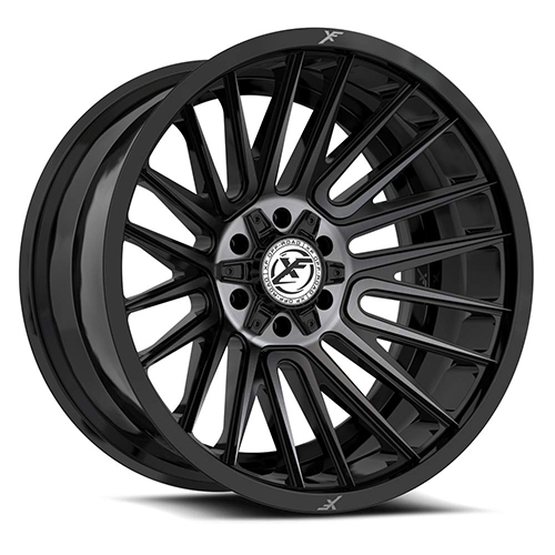 XF Offroad XF-234 Gloss Black Brushed W/ Double Dark Tint - Part Number XF-234201051271397-24GBBRDDT XF Offroad XF-234 Gloss Black Brushed W/ Double Dark Tint Photo