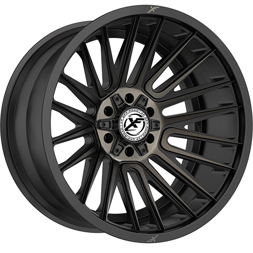 XF Offroad XF-234 Satin Black Machined W/ Double Dark Bronze Tint - Part Number XF-2341890570SBMBRDDT XF Offroad XF-234 Satin Black Machined W/ Double Dark Bronze Tint Photo