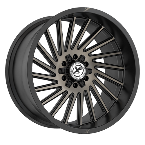 XF Offroad XF-239 Satin Black Machined W/ Double Dark Bronze Tint - Part Number XF-239201061351397-12SBMBRDDT XF Offroad XF-239 Satin Black Machined W/ Double Dark Bronze Tint Photo