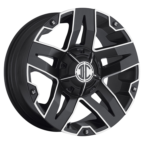 Xtreme Offroad NX-5 Satin Black W/ Machined Edged - Part Number NX5-2090WW+20XM Xtreme Offroad NX-5 Satin Black W/ Machined Edged Photo