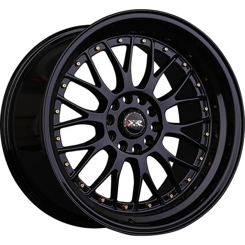 XXR 521 Black W/ Gold Rivets - Part Number 521901420 XXR 521 Black W/ Gold Rivets Photo