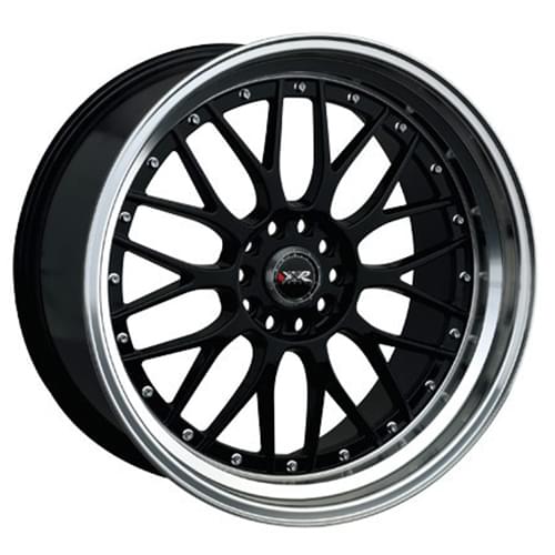 XXR 521 Black W/ Machined Lip - Part Number 52180142N XXR 521 Black W/ Machined Lip Photo