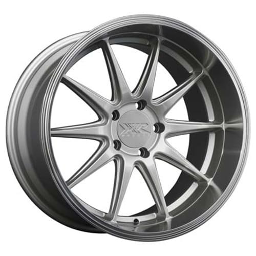 XXR 527D Silver W/ Machined Lip - Part Number 527D896531 XXR 527D Silver W/ Machined Lip Photo