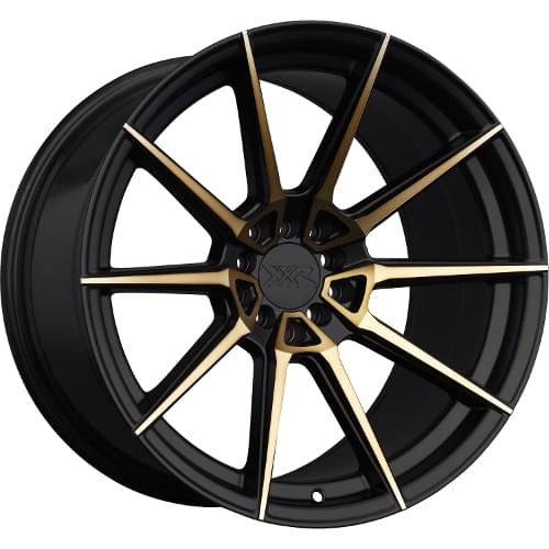 XXR 567 Black W/ Bronze Spokes - Part Number 567885463 XXR 567 Black W/ Bronze Spokes Photo