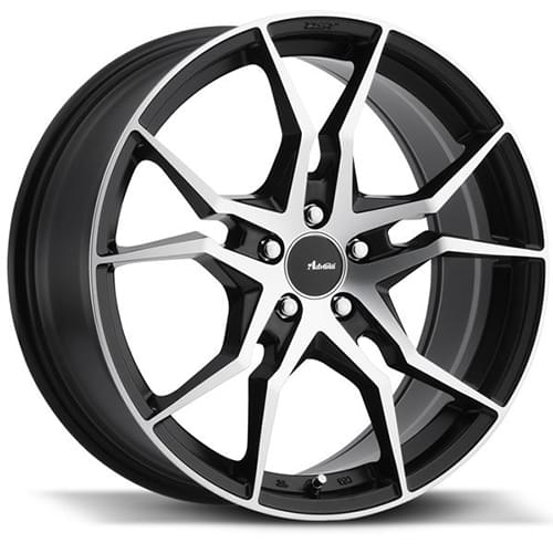 Advanti Racing Hydra 93 Matte Black W Machined Face & Clear Coat - Part Number 93MB-HD89512358 Advanti Racing Hydra 93 Matte Black W Machined Face & Clear Coat Photo