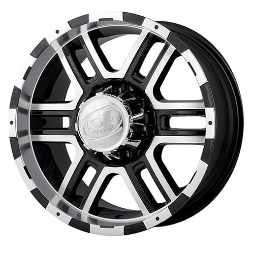 Ion Alloy 179 Black W/ Machined Face & Lip - Part Number 179-6835B Ion Alloy 179 Black W/ Machined Face & Lip Photo