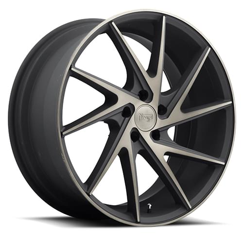 Niche Invert M163 Black W Dark Tint Left - Part Number M163200565+30 Niche Invert M163 Black W Dark Tint Left Photo