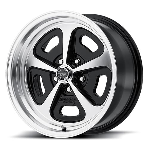 American Racing VN501 Gloss Black W/ Machined Face - Part Number VN50177012500 American Racing VN501 Gloss Black W/ Machined Face Photo