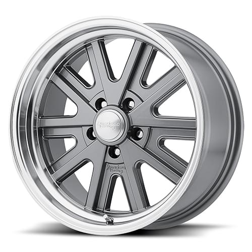 American Racing VN527 Gray W/ Machined Lip - Part Number VN52758034400 American Racing VN527 Gray W/ Machined Lip Photo